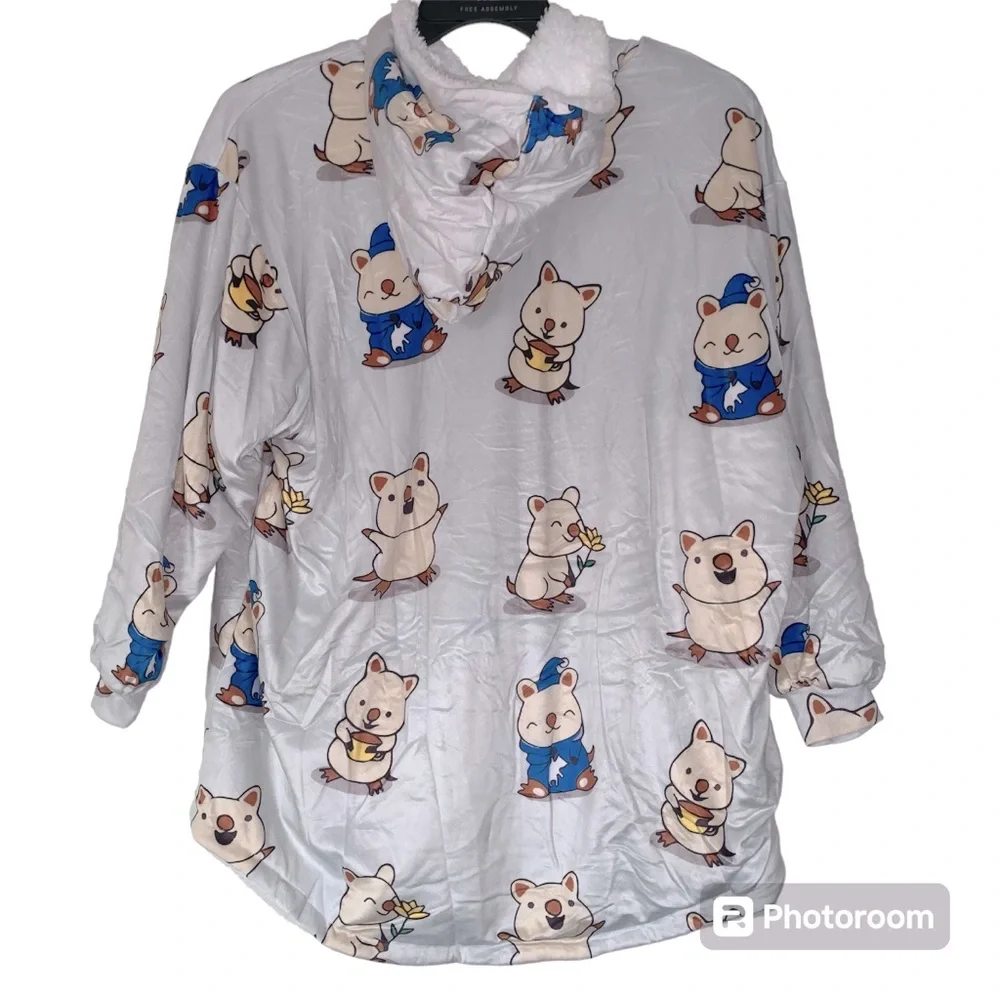 Super soft Wearable blanket hoodies child size